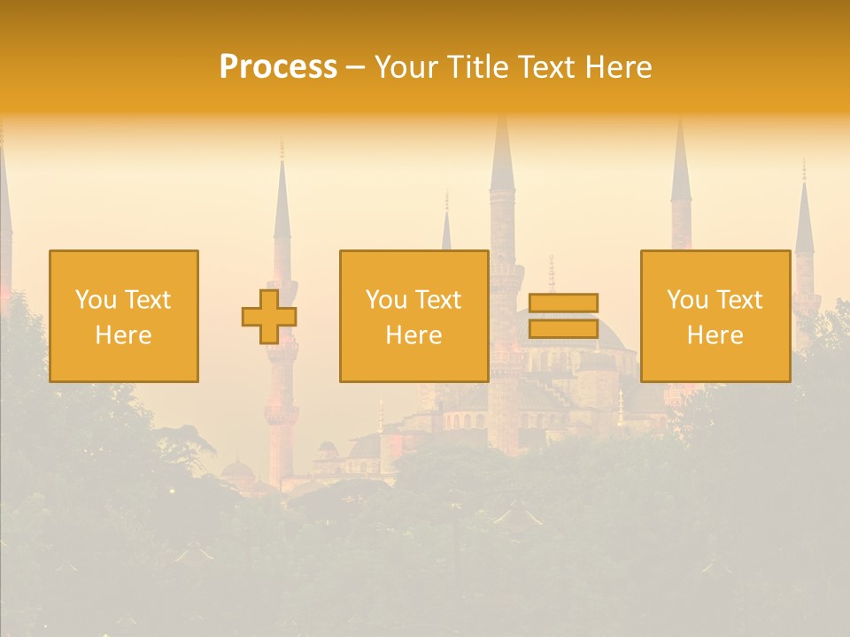 God Istanbul Twilight PowerPoint Template