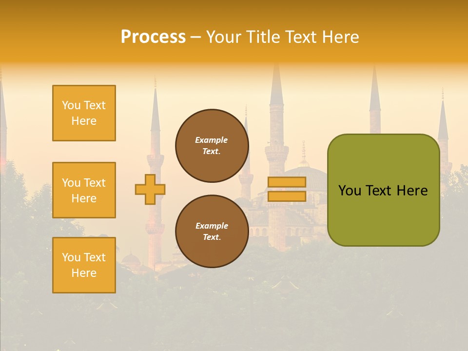 God Istanbul Twilight PowerPoint Template