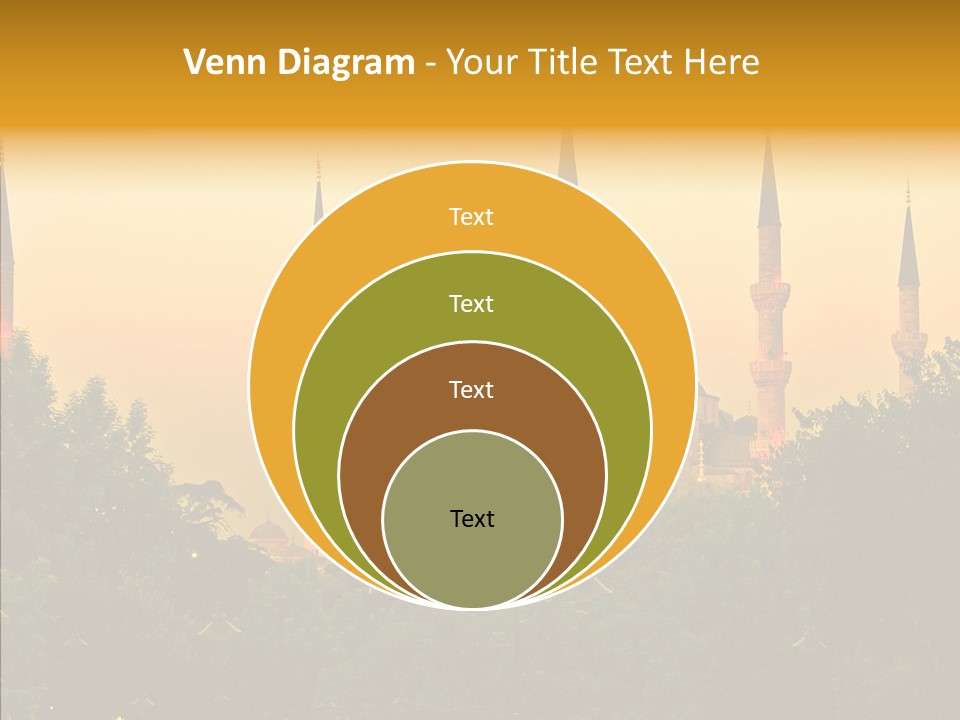 God Istanbul Twilight PowerPoint Template
