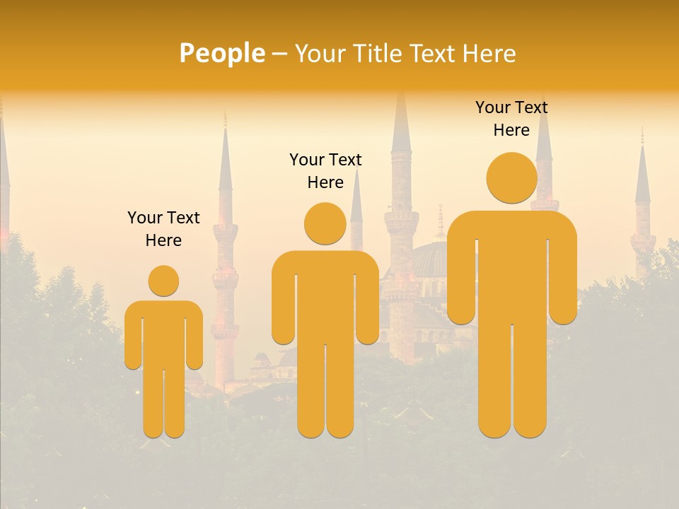 God Istanbul Twilight PowerPoint Template