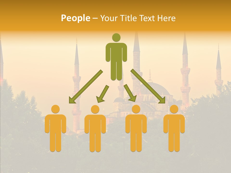 God Istanbul Twilight PowerPoint Template