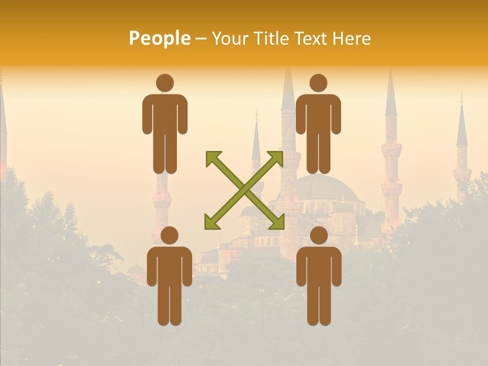 God Istanbul Twilight PowerPoint Template