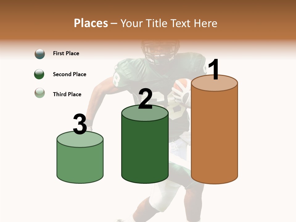 Usa Touchdown Game PowerPoint Template