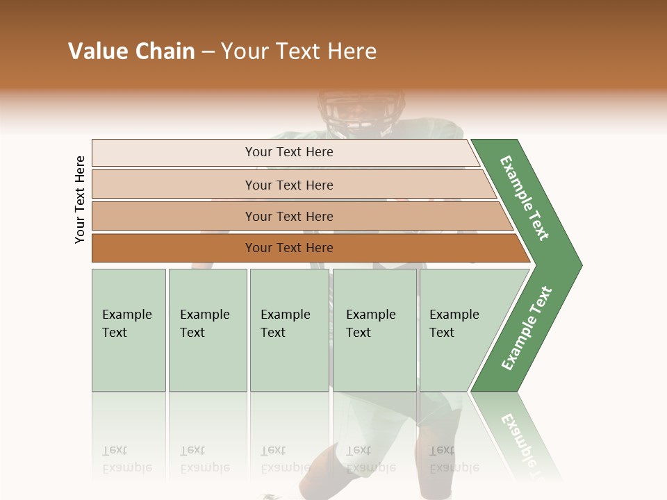 Usa Touchdown Game PowerPoint Template