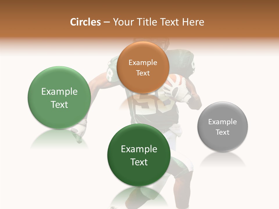 Usa Touchdown Game PowerPoint Template