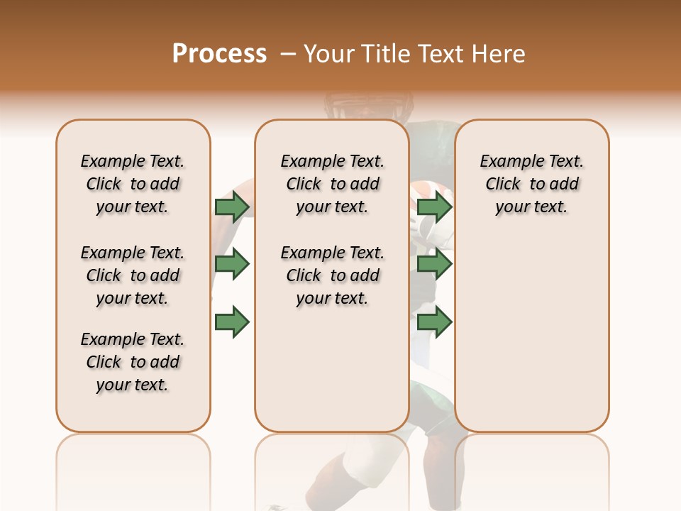 Usa Touchdown Game PowerPoint Template