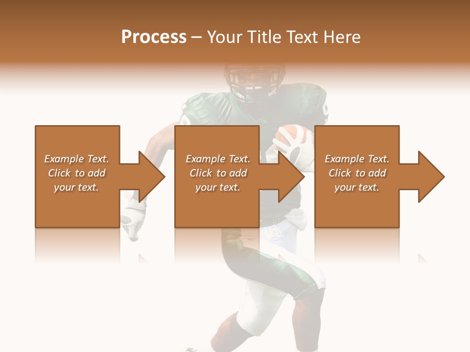 Usa Touchdown Game PowerPoint Template