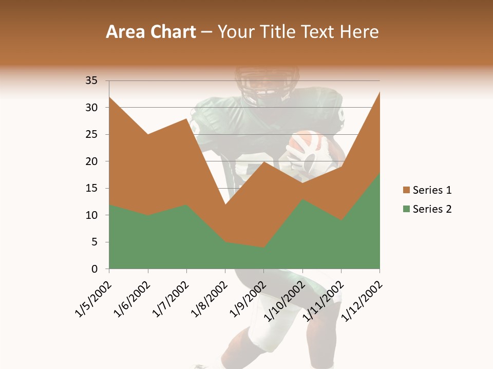 Usa Touchdown Game PowerPoint Template
