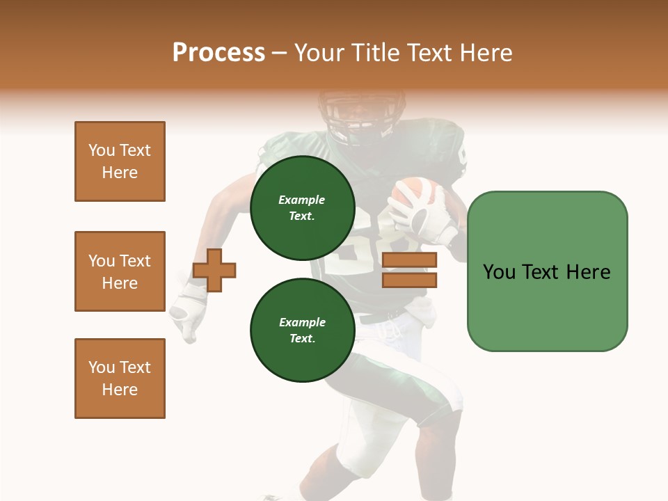 Usa Touchdown Game PowerPoint Template