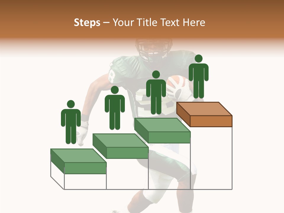 Usa Touchdown Game PowerPoint Template