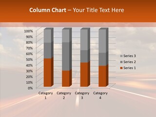 Landscape Horizon Automobile PowerPoint Template