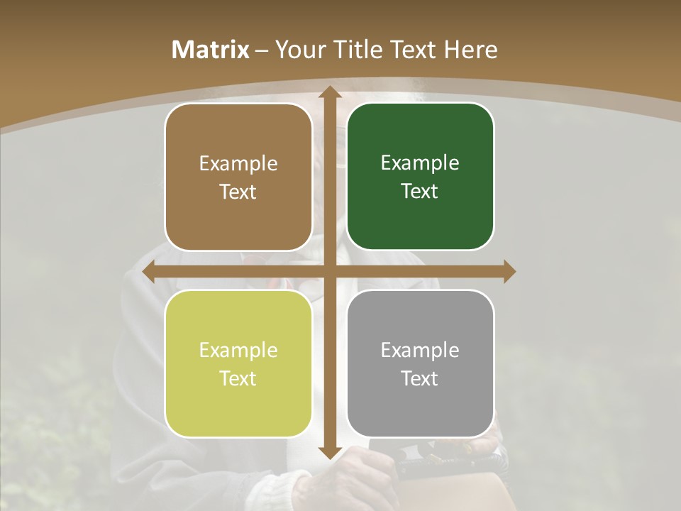 Woman Sadness Outdoors PowerPoint Template