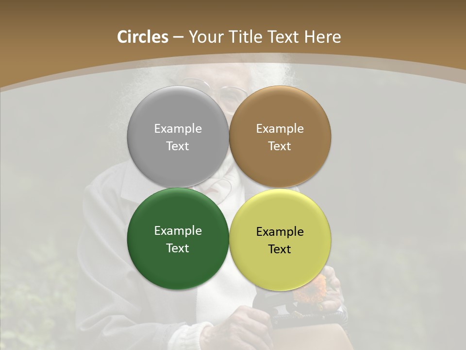 Woman Sadness Outdoors PowerPoint Template