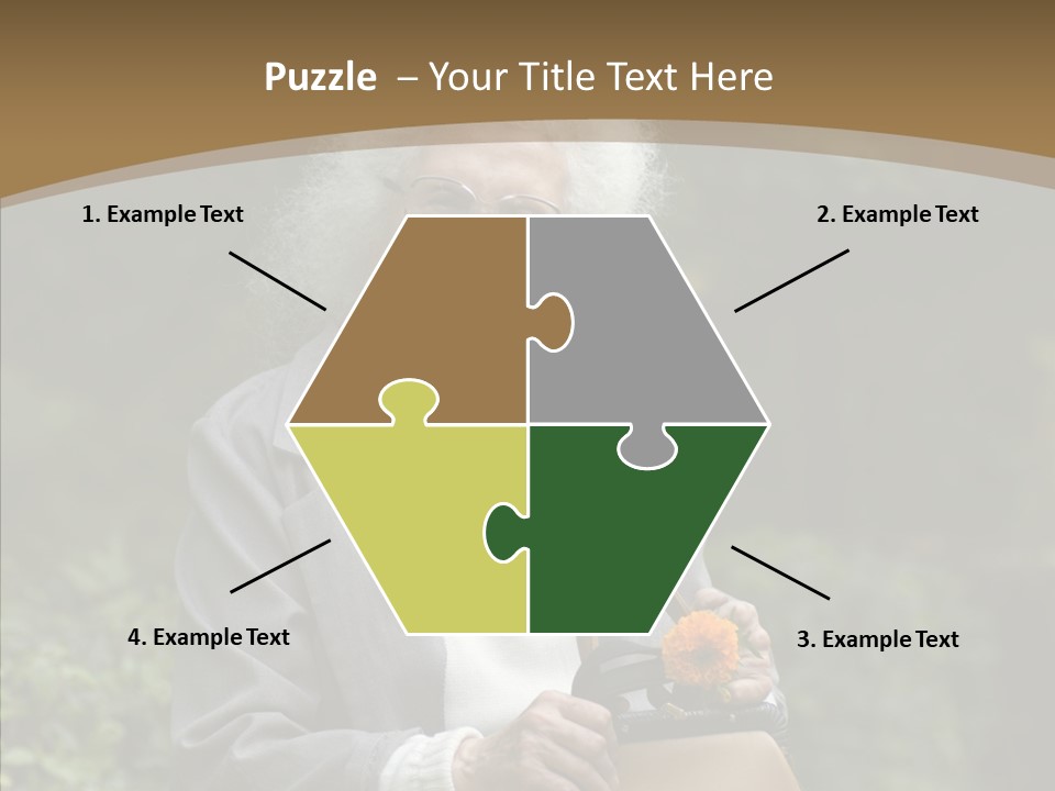 Woman Sadness Outdoors PowerPoint Template