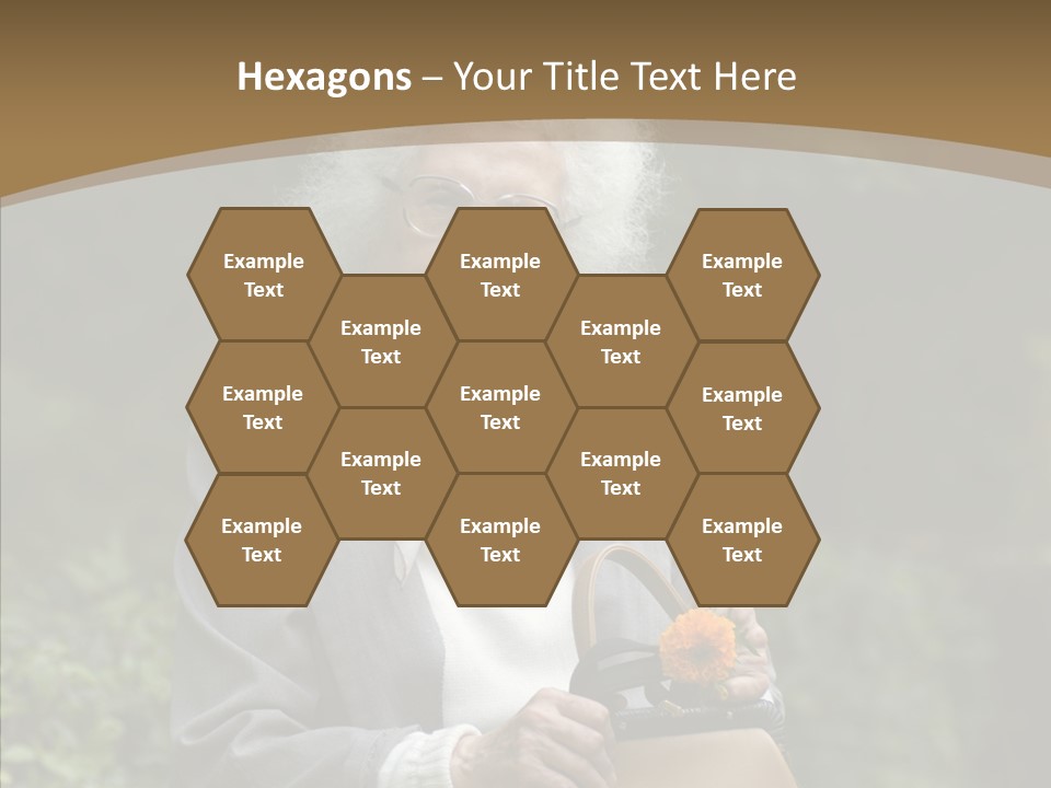 Woman Sadness Outdoors PowerPoint Template