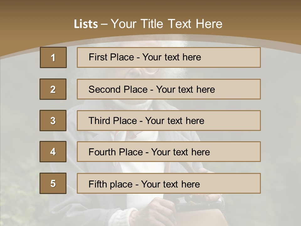 Woman Sadness Outdoors PowerPoint Template