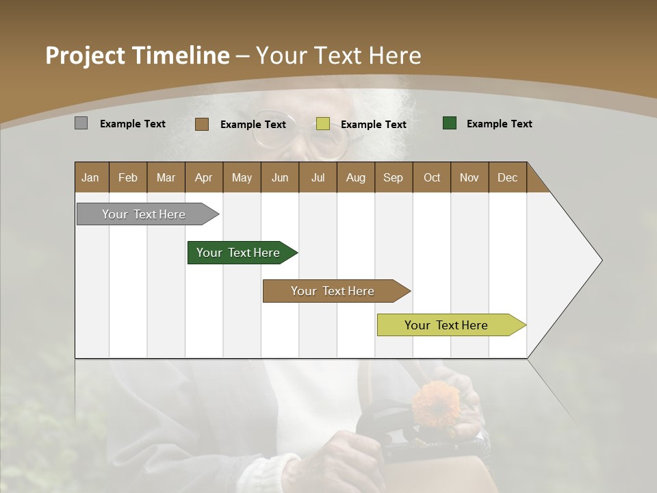 Woman Sadness Outdoors PowerPoint Template
