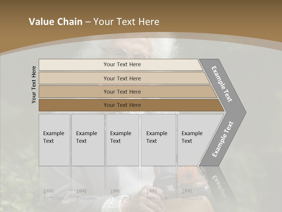 Woman Sadness Outdoors PowerPoint Template