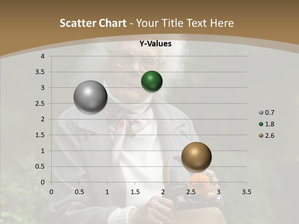 Woman Sadness Outdoors PowerPoint Template