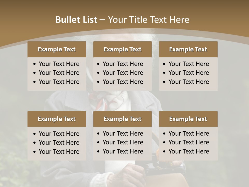 Woman Sadness Outdoors PowerPoint Template