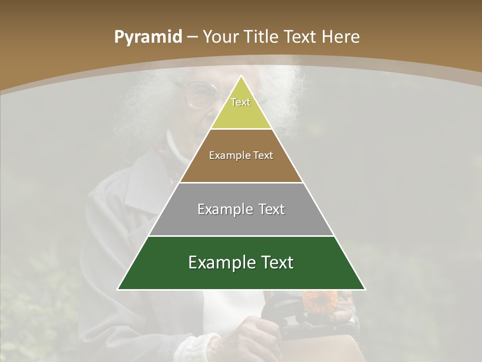 Woman Sadness Outdoors PowerPoint Template