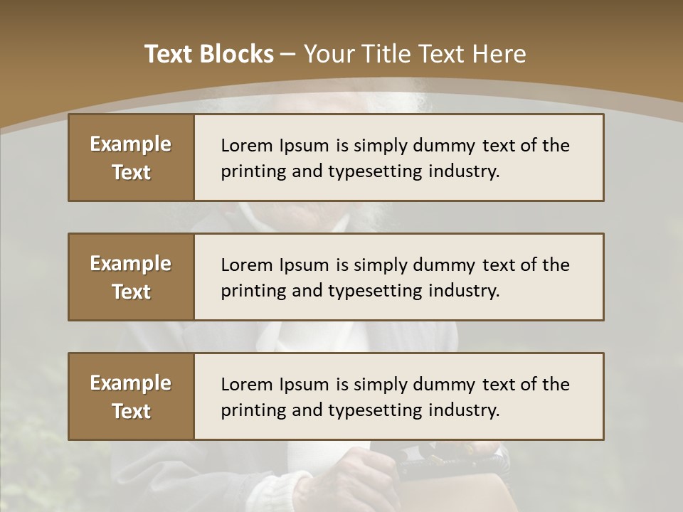 Woman Sadness Outdoors PowerPoint Template