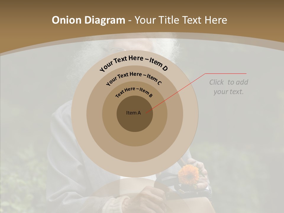 Woman Sadness Outdoors PowerPoint Template