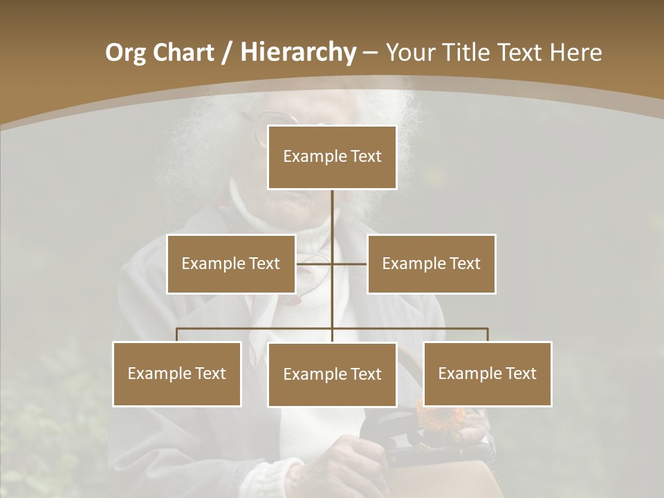 Woman Sadness Outdoors PowerPoint Template