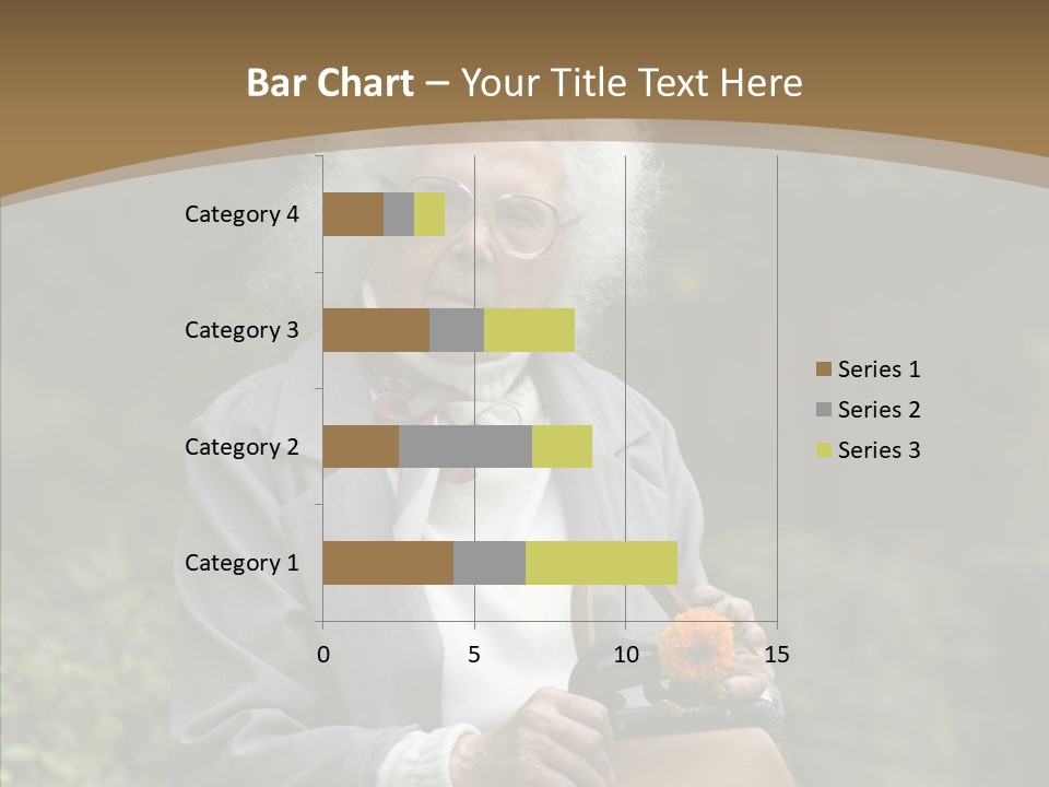 Woman Sadness Outdoors PowerPoint Template