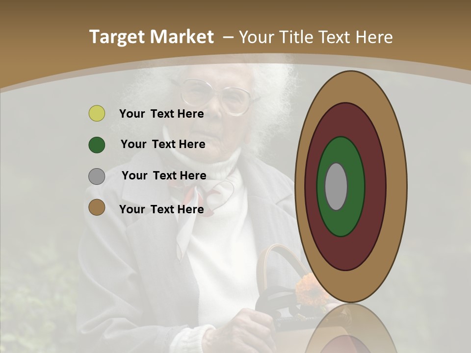 Woman Sadness Outdoors PowerPoint Template