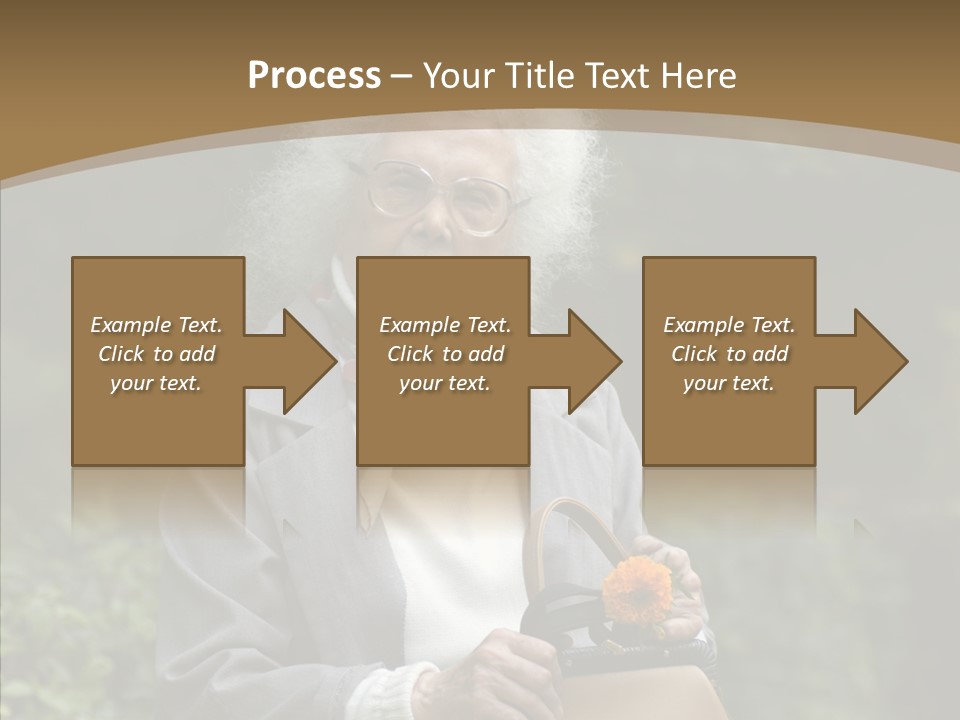 Woman Sadness Outdoors PowerPoint Template