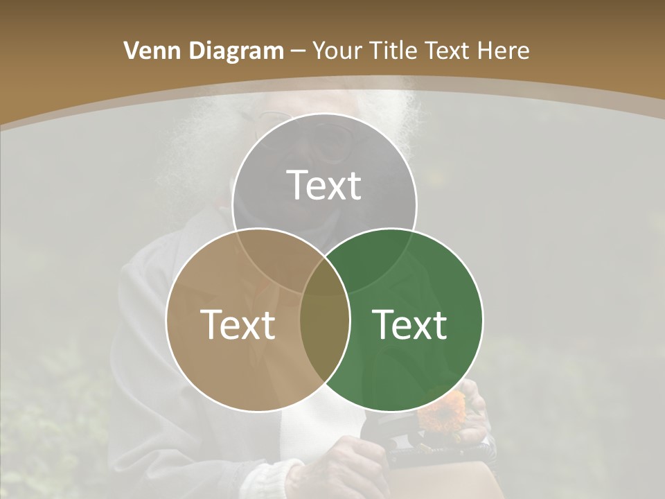 Woman Sadness Outdoors PowerPoint Template