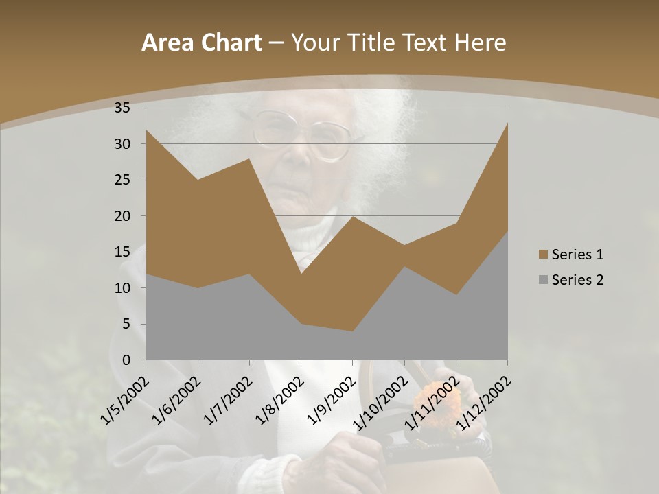 Woman Sadness Outdoors PowerPoint Template