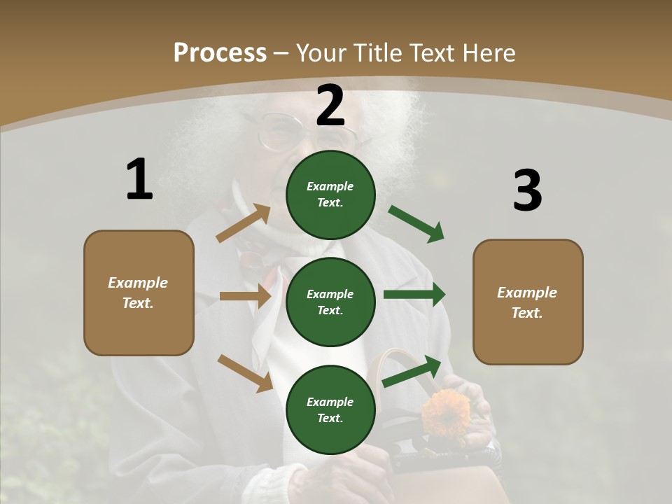 Woman Sadness Outdoors PowerPoint Template