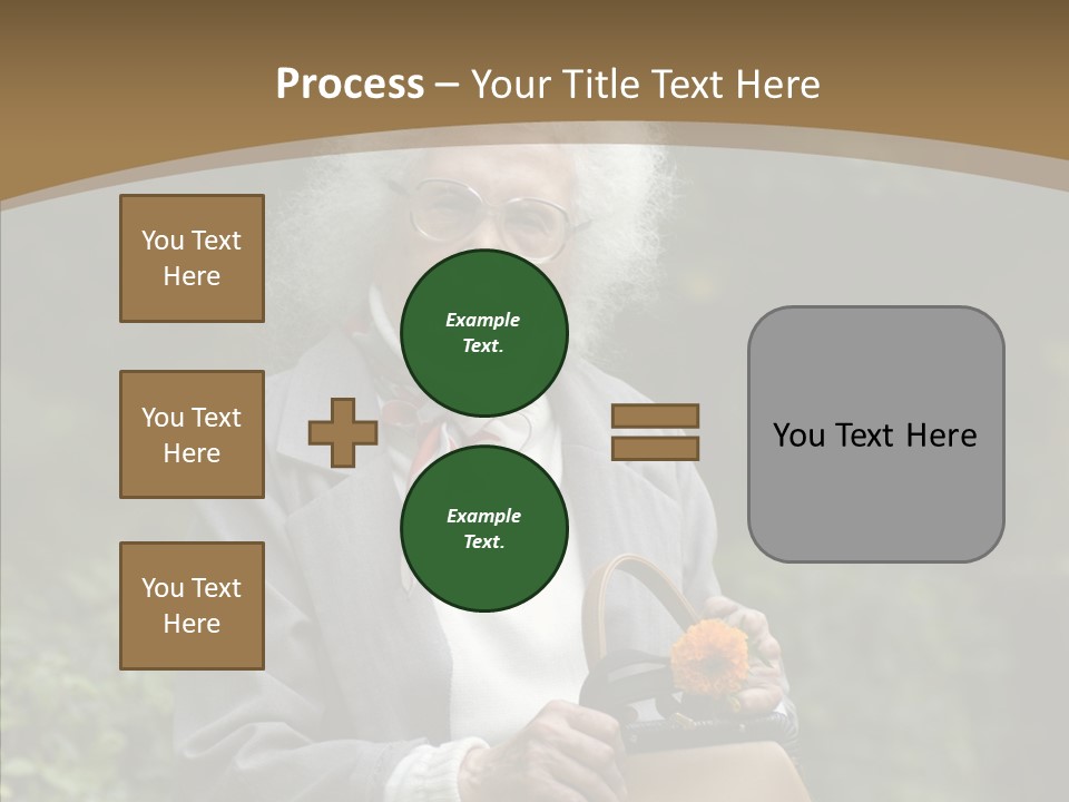 Woman Sadness Outdoors PowerPoint Template