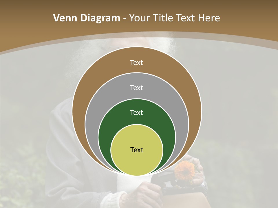 Woman Sadness Outdoors PowerPoint Template