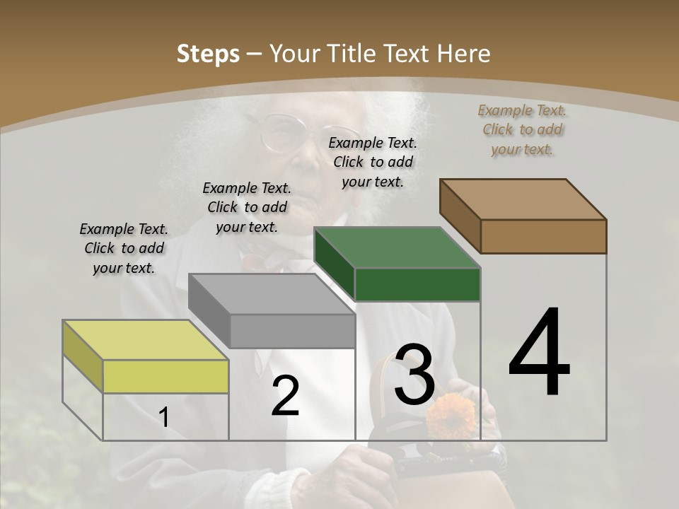 Woman Sadness Outdoors PowerPoint Template