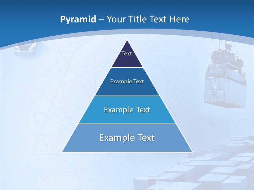 Ship Shipping Earth PowerPoint Template