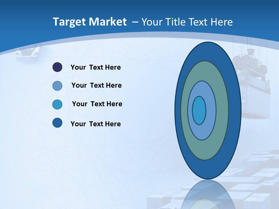 Ship Shipping Earth PowerPoint Template