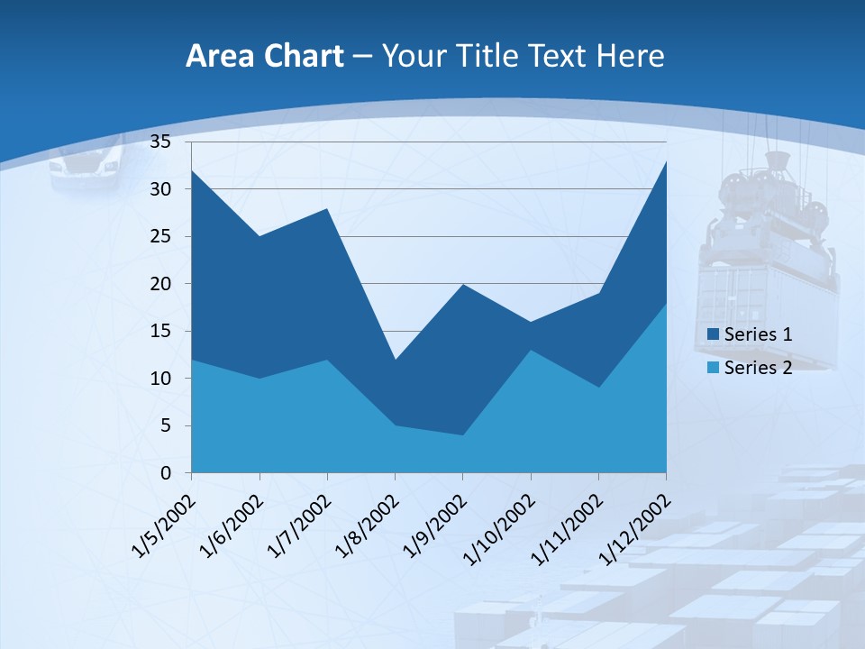 Ship Shipping Earth PowerPoint Template