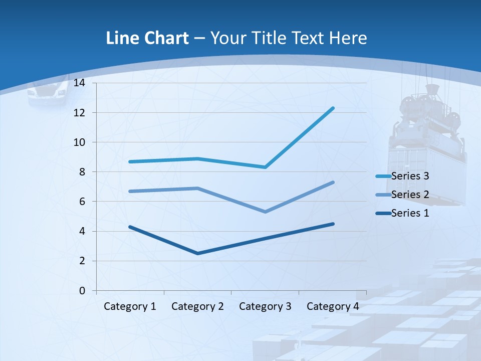 Ship Shipping Earth PowerPoint Template