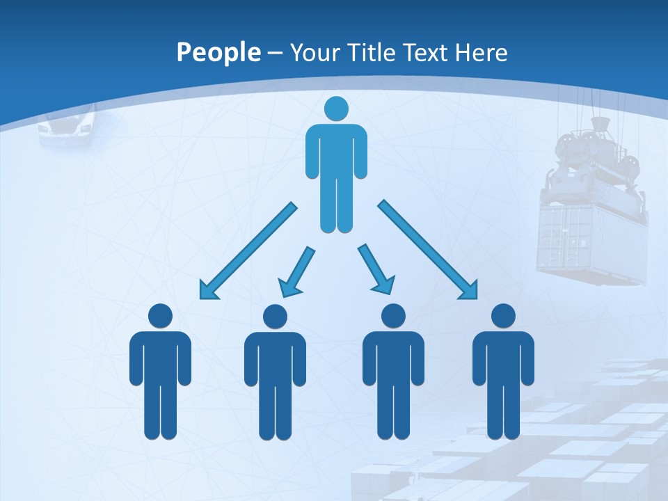 Ship Shipping Earth PowerPoint Template