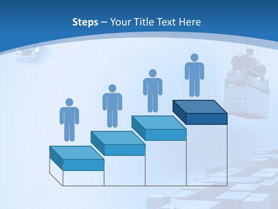 Ship Shipping Earth PowerPoint Template
