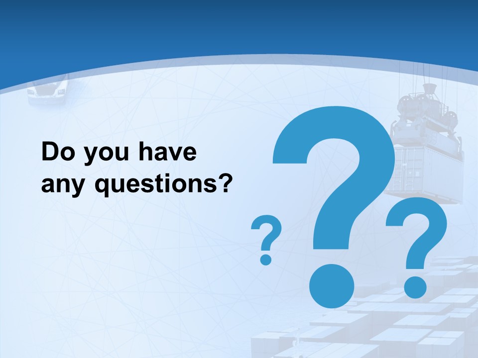 Ship Shipping Earth PowerPoint Template