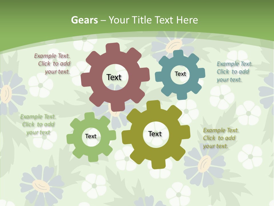 Chair Corporation Writing PowerPoint Template