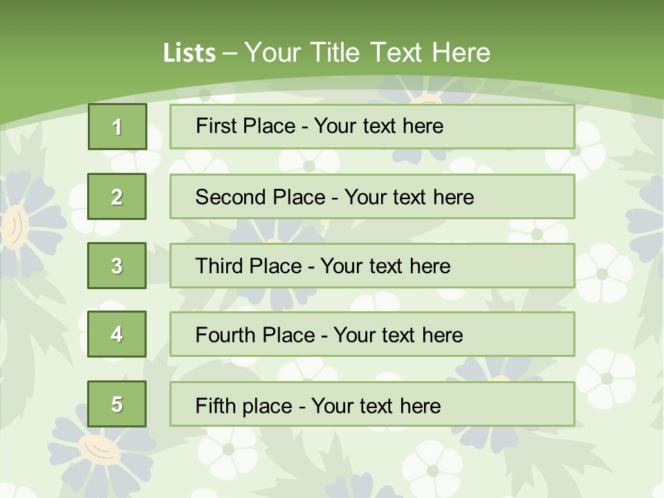 Chair Corporation Writing PowerPoint Template
