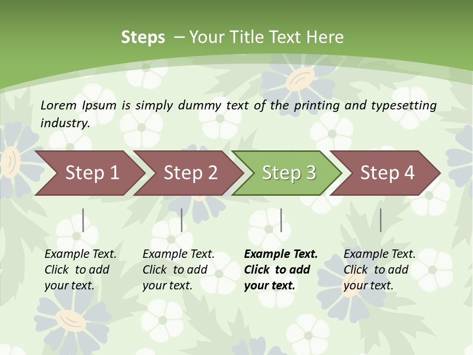 Chair Corporation Writing PowerPoint Template