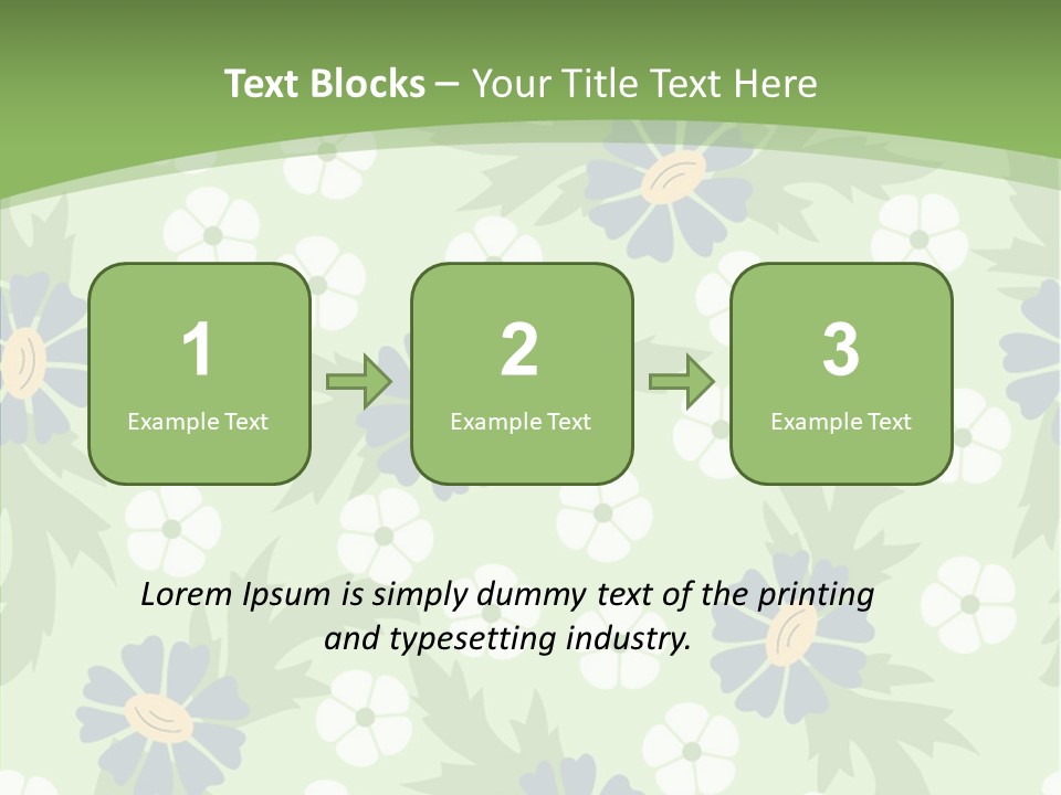 Chair Corporation Writing PowerPoint Template