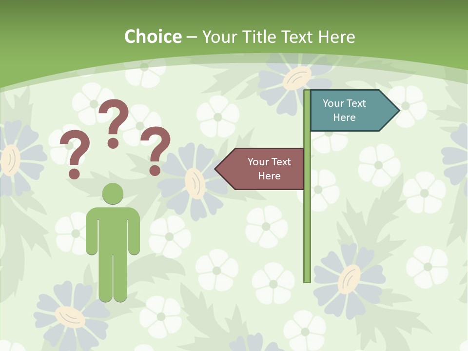 Chair Corporation Writing PowerPoint Template