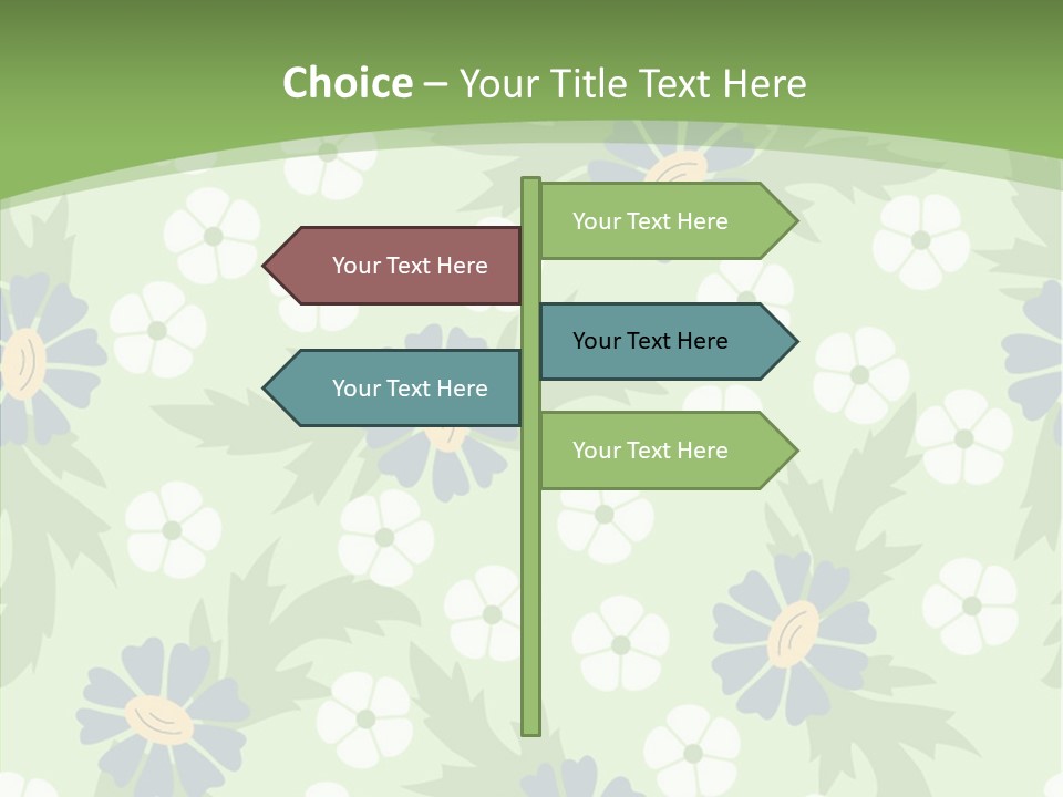 Chair Corporation Writing PowerPoint Template